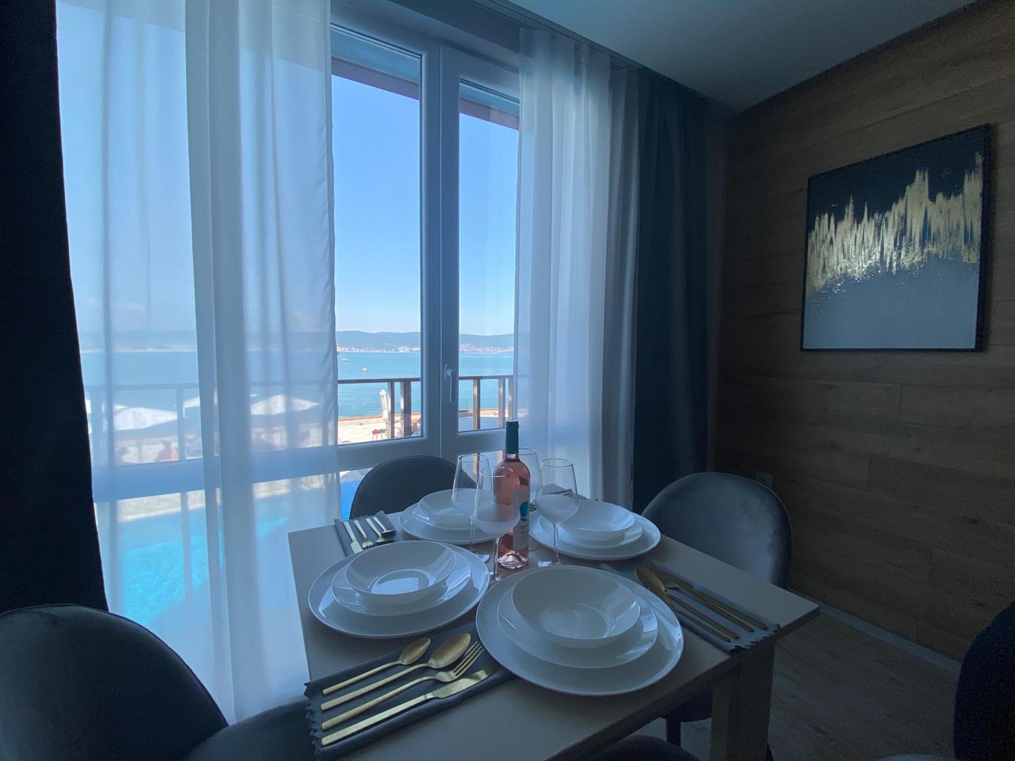 Paradiso 'В' 201 One Bedroom Apartment Nesebar Buitenkant foto